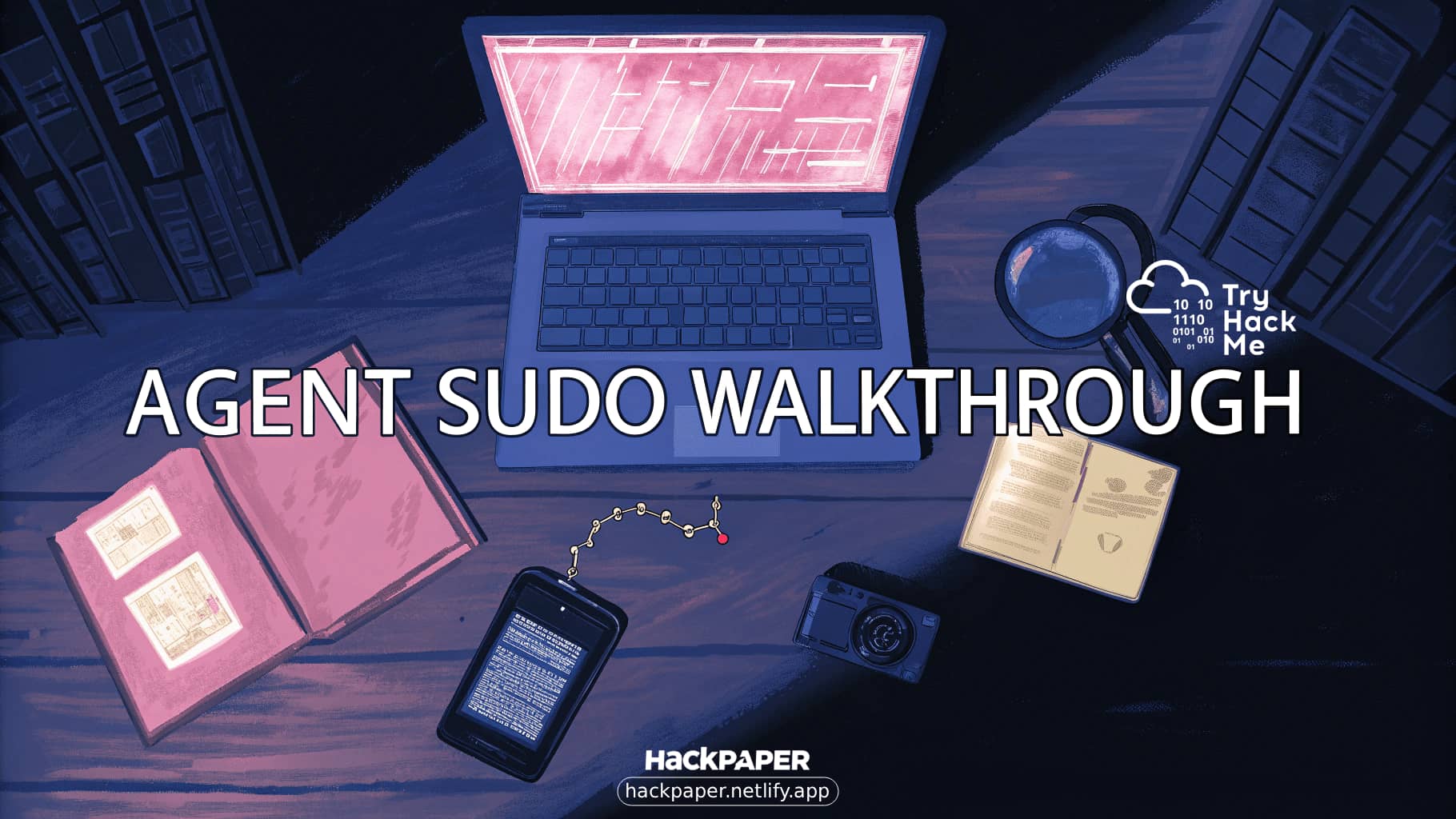 TryHackMe - Agent Sudo